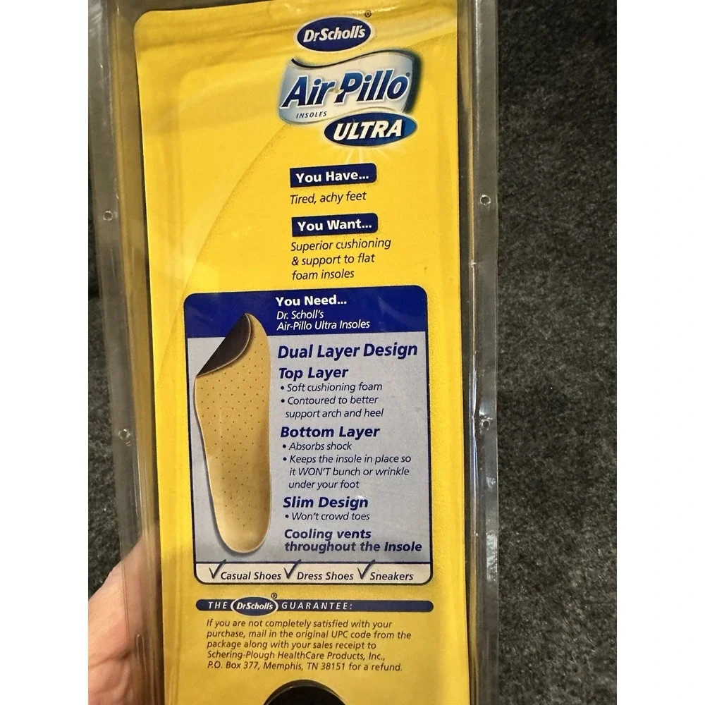 Dr. Scholls new package